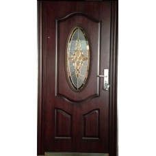 Puerta TH-105  con Vitral / IZQUIERDA